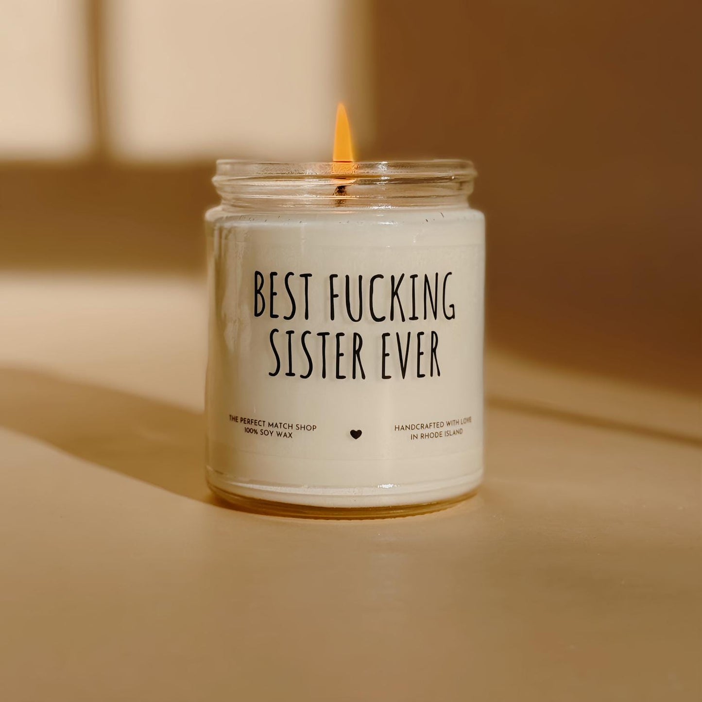 Best fucking sister ever Sister Candle Best Sister Gift Sister Birthday Gifts Big Sister Gifts Little Sister Gift Best Sister Candle