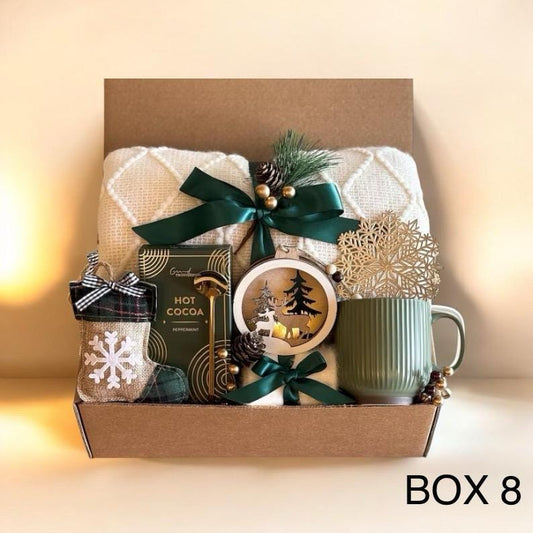 Christmas Gift Box | Hygge Gift Box, Gift Box for Women, Winter Gift Box, Self Care Gift Box, Christmas Care Package, Holiday Gift Box