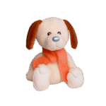 Scarf stuffed dog