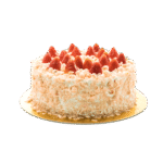 Strawberry cream cake