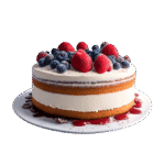 Double layer fruit cake