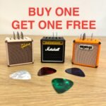 Mini Guitar Amp Pick Holder Marshall Gibson Orange Fender - Image 1